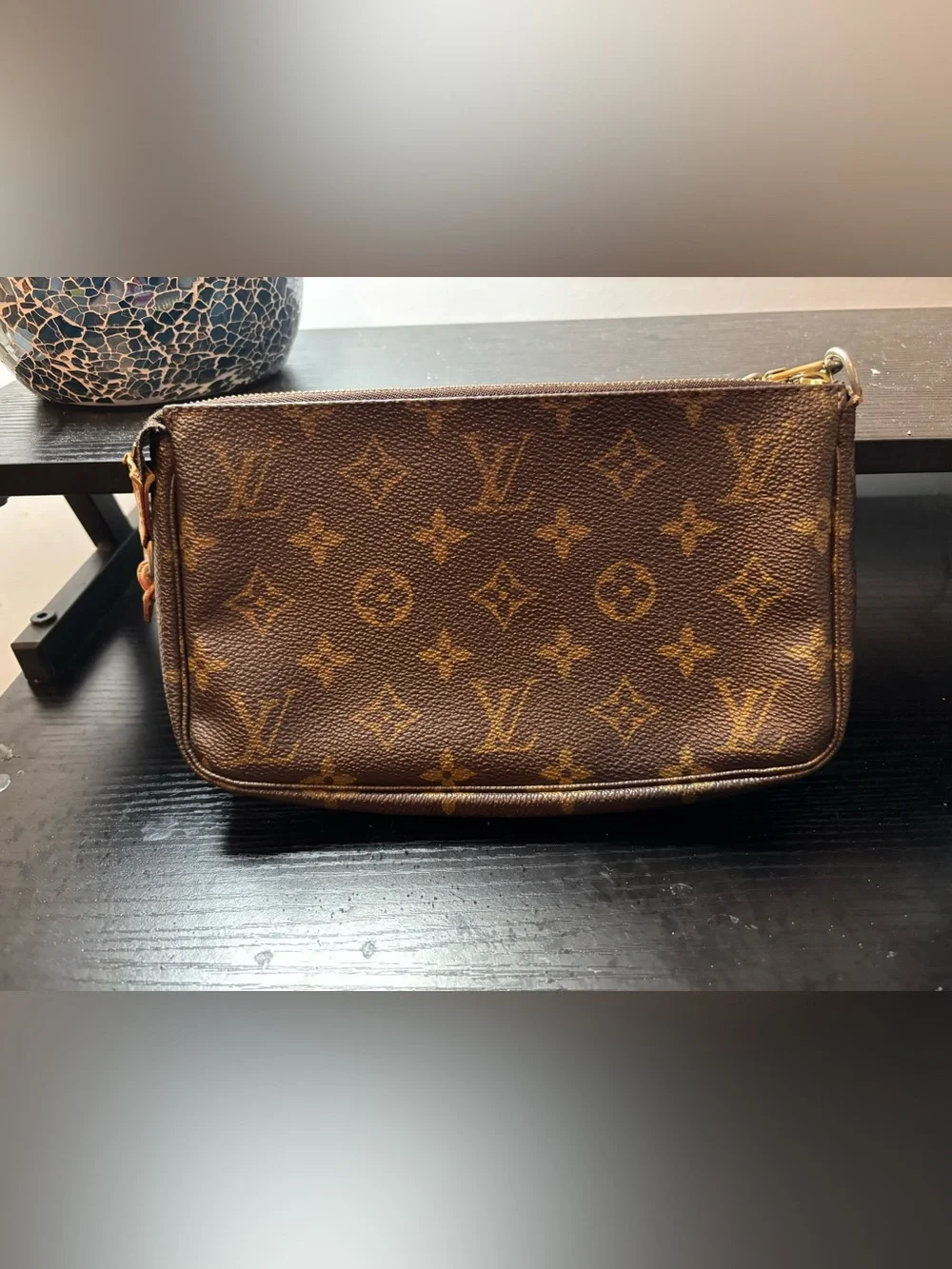 Authentic Vintage Louis Vuitton Monogram Pochette Accessoires